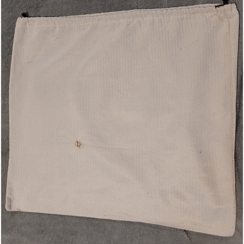 Hermes Dustbag Only With Red Logo 19.5in x 18in - Picture 2 of 10